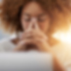 Femme stressé