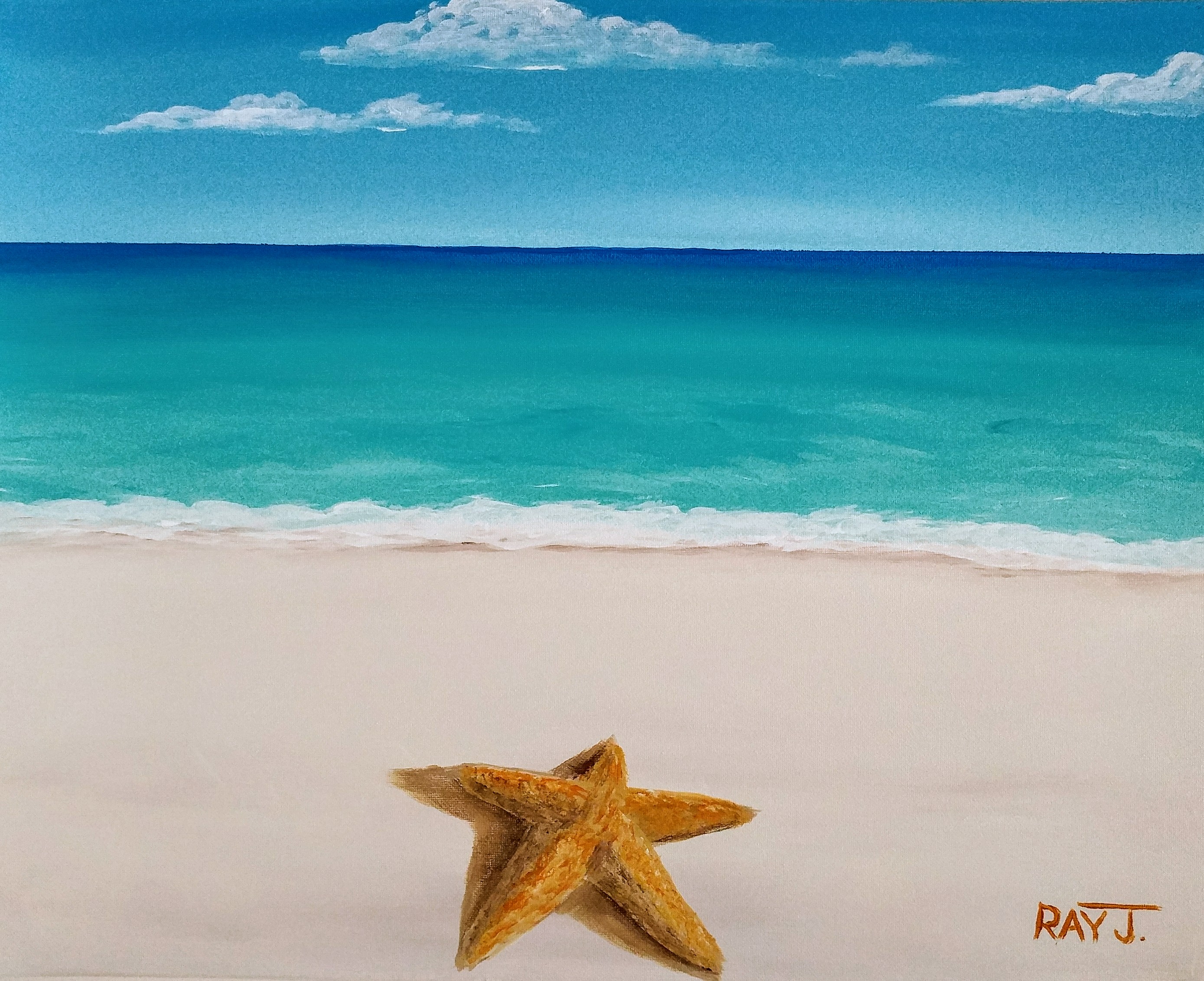 STAR ON MY BEACH