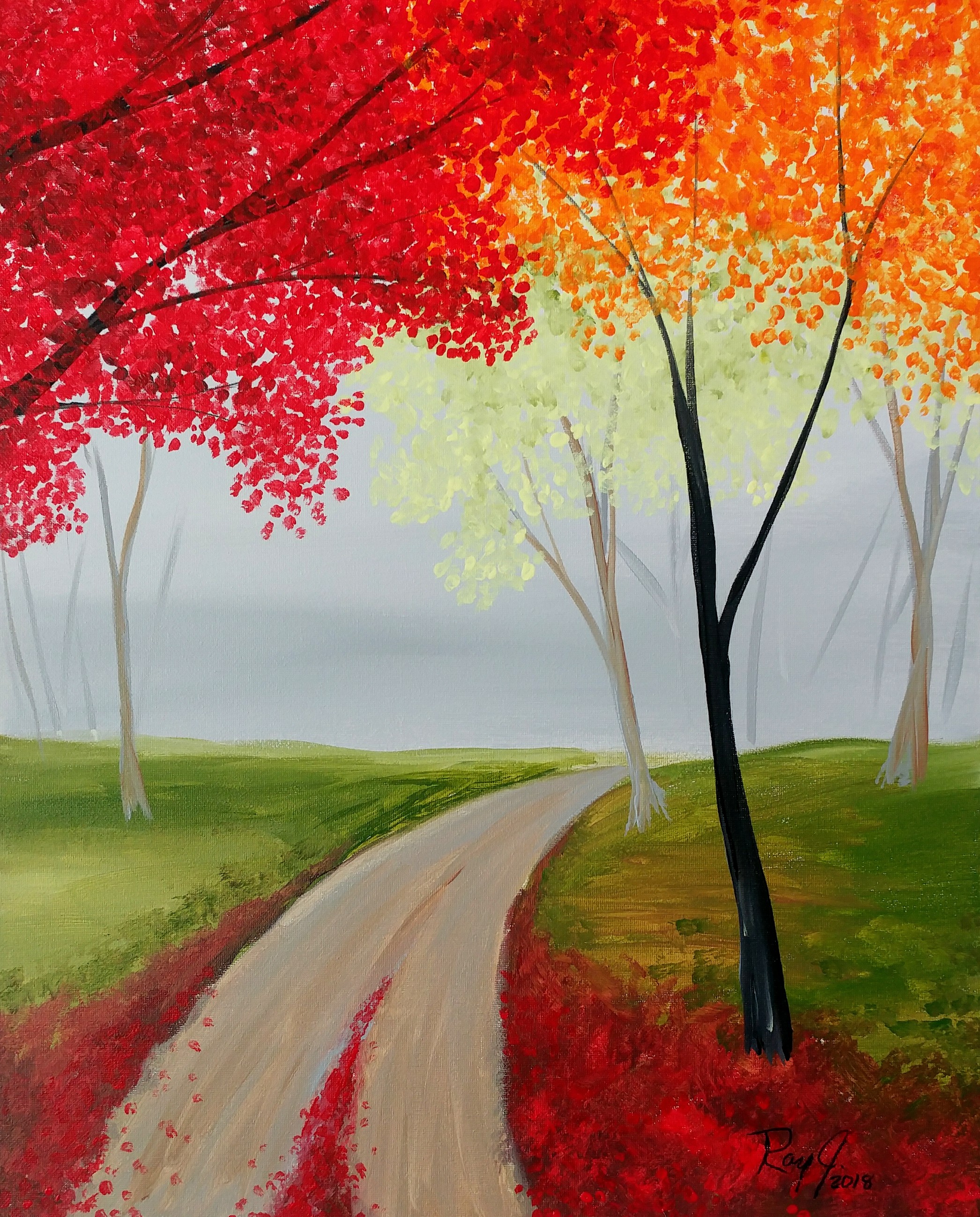 Autumn Road