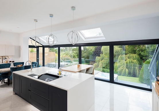 Large aluminium windows