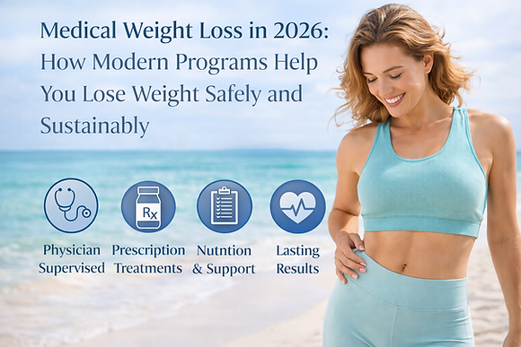 Medical Weight Loss in 2026: How Modern Programs Help You Lose Weight Safely and Sustainably