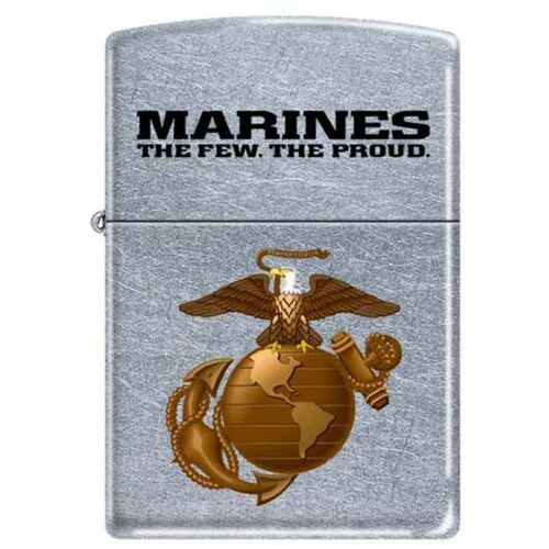 Zippo Lighter: U.S. Marines - Street Chrome