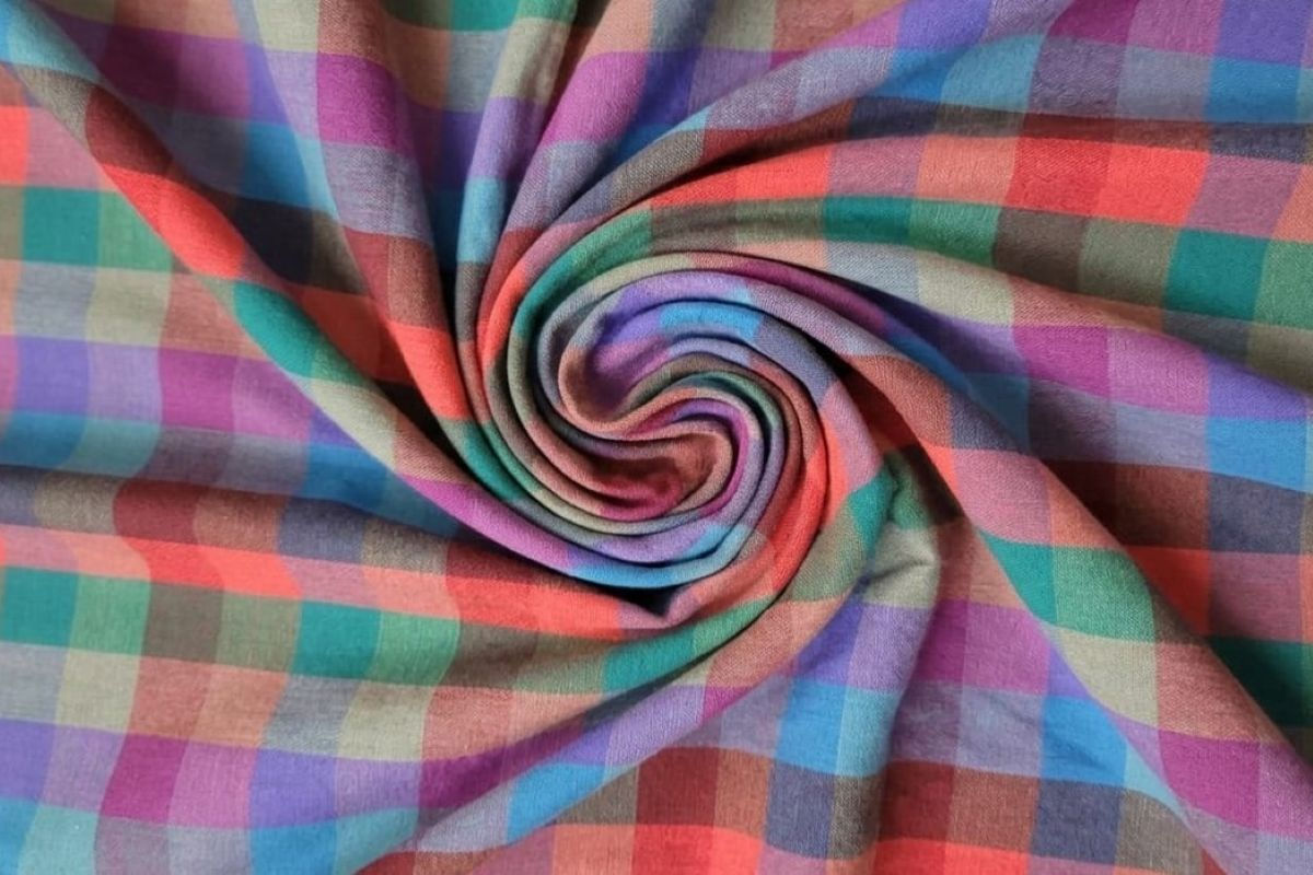Prism Gingham - 100% Organic Cotton - Lady McElroy