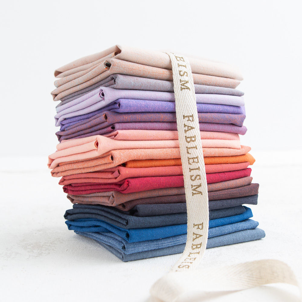 Fableism Watercolor Wovens Fat Quarter Bundle in Skyscape