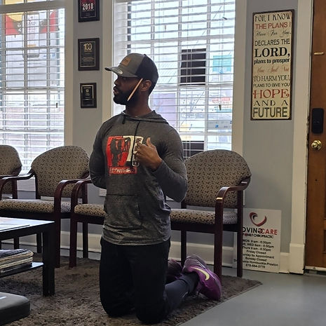 Chiropractic stretch training session emphasizing gentle, trauma-informed techniques
