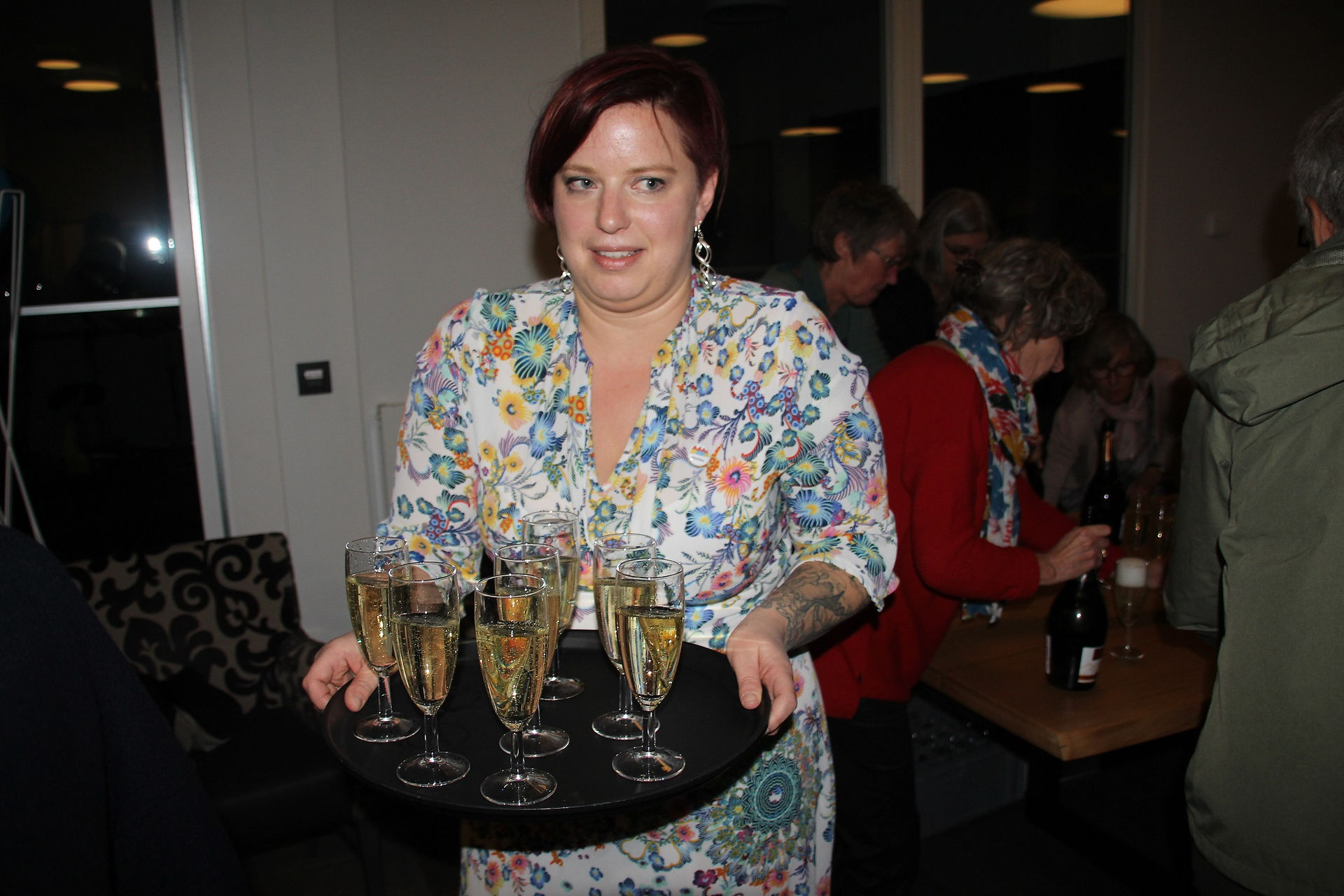 Marlies voorziet nog wat gasten van bubbels