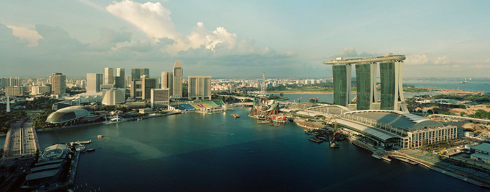 Marina Bay Sands – biểu tượng kiến trúc hiện đại giữa lòng Singapore.