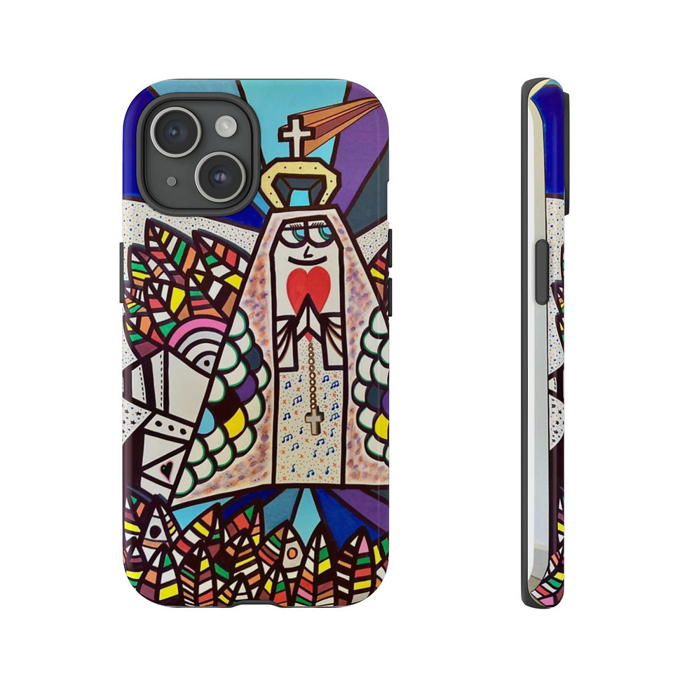 Thumbnail: Nossa Senhora Protetora by Alex Nassar Tough Phone Case