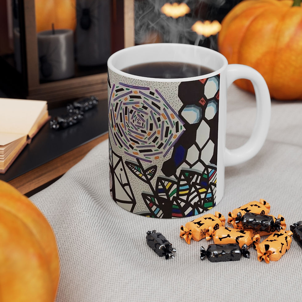 Thumbnail: Sea Honey by Alex Nassar - Ceramic Mug 11oz