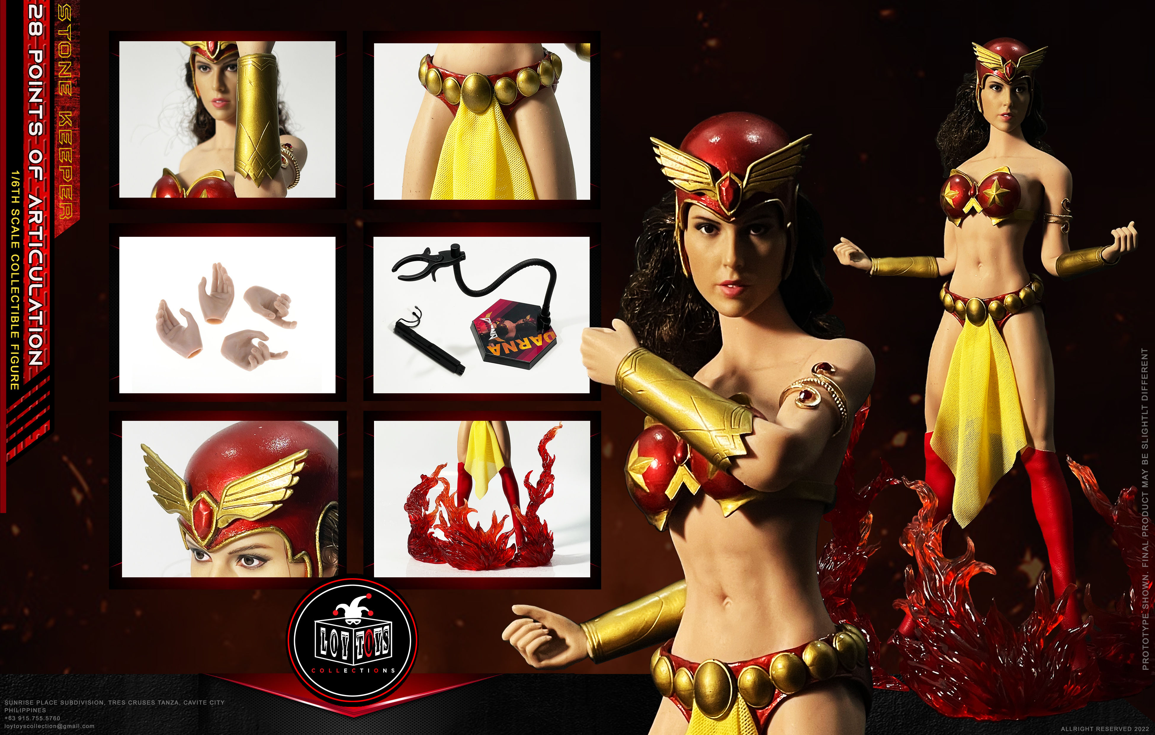 MARS RAVELOS "DARNA" STONE KEEPER 1/6TH SCALE COLLECTIBLE FIGURE