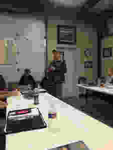 NTA Director, Rick Friedrich giving presentation on whats going on in the NTA.
