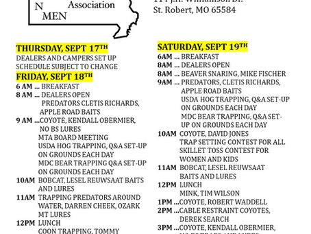 2020 MTA Fall Rendezvous
