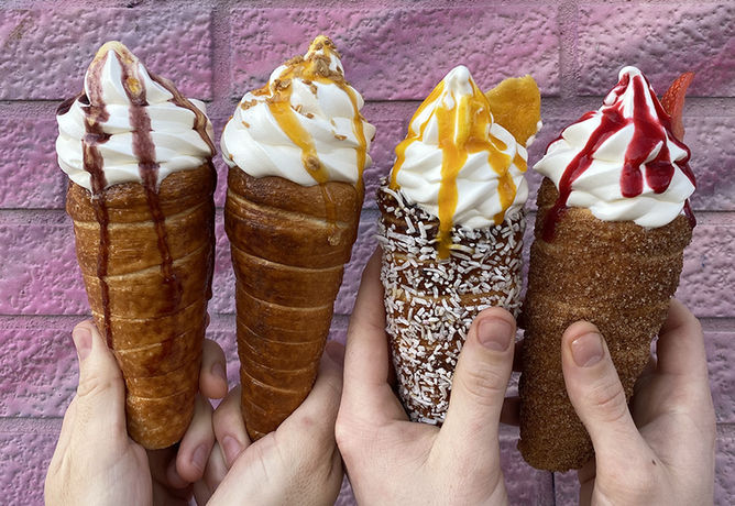 Eva's Original Chimneys Bloor Street Toronto - best ice cream and vegan desserts