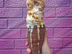 The Doughnut Doughnut cone is here + complete our survey to win CNE tickets!