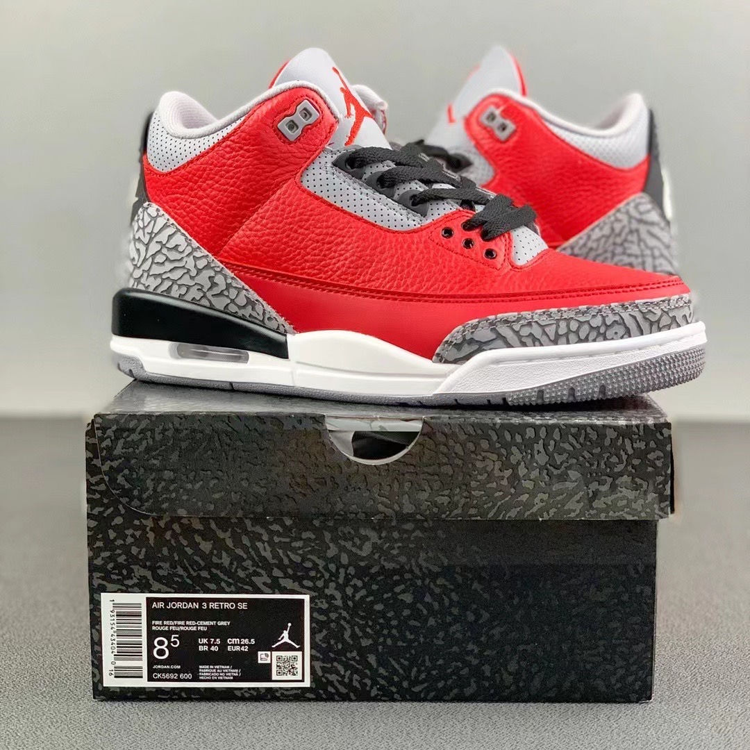 Jordan 3 Retro SE Unite Fire Red