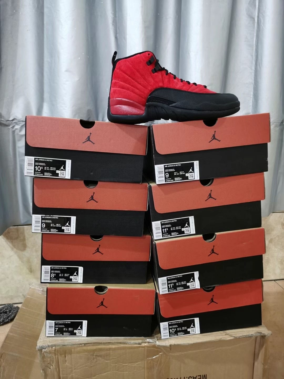 Jordan Retro 12 "Reverse Flu Game"