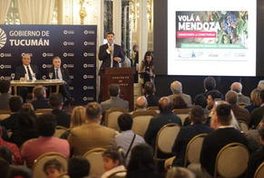 Desde octubre, habrá dos vuelos semanales entre Tucumán y Mendoza