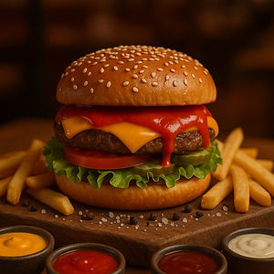 Burning Köfte Burger