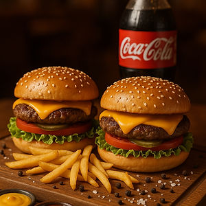 2'li Et Burger Menü