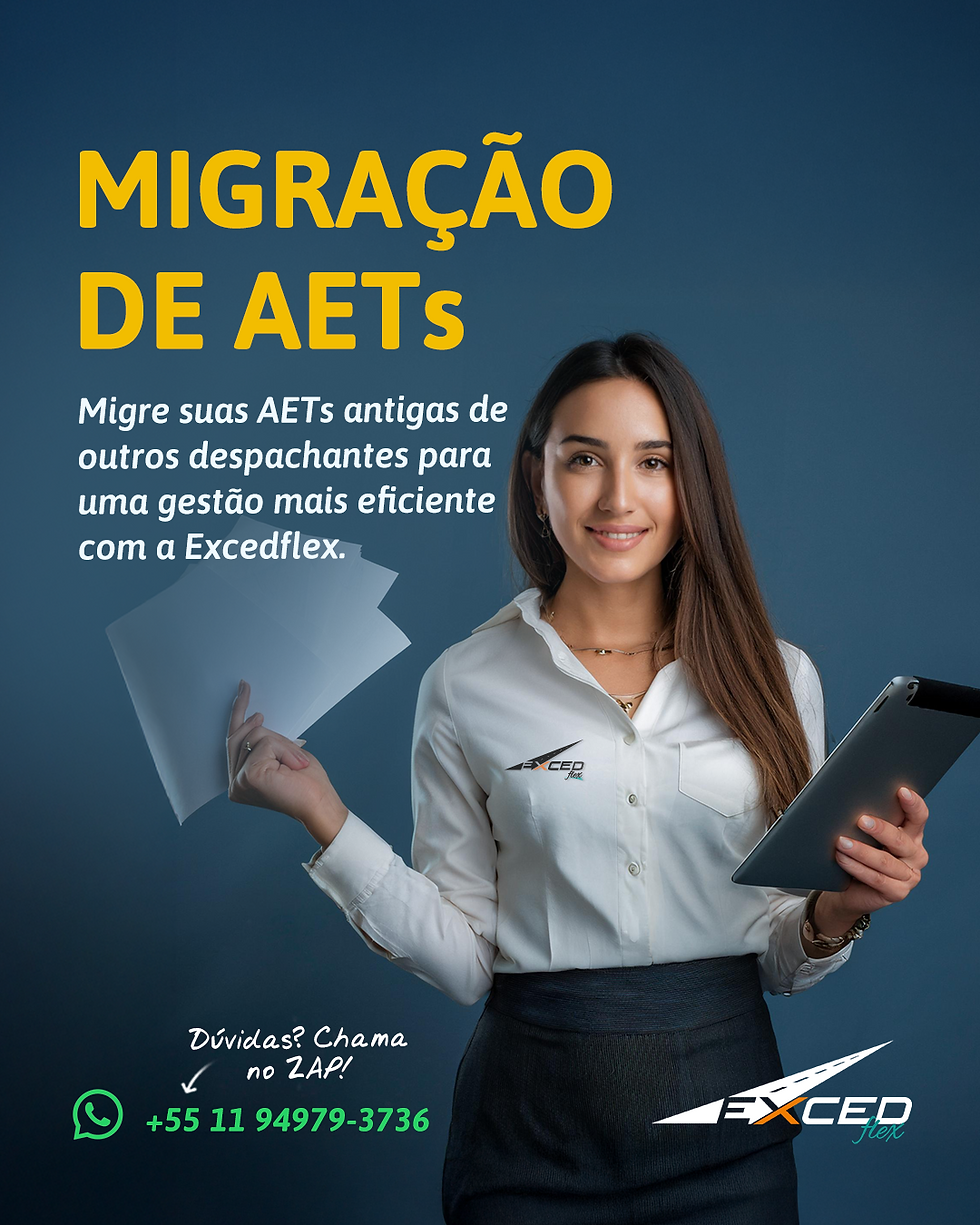 Gestão eficiente de AETs