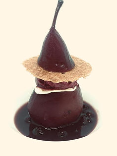 Poire au vin