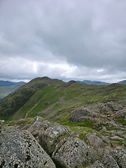 mountain navigation course on the fairfield horseshoe in the lake district