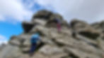 beginners rock climbing course on Dartmoor