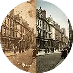 Colourised Restored Photograph