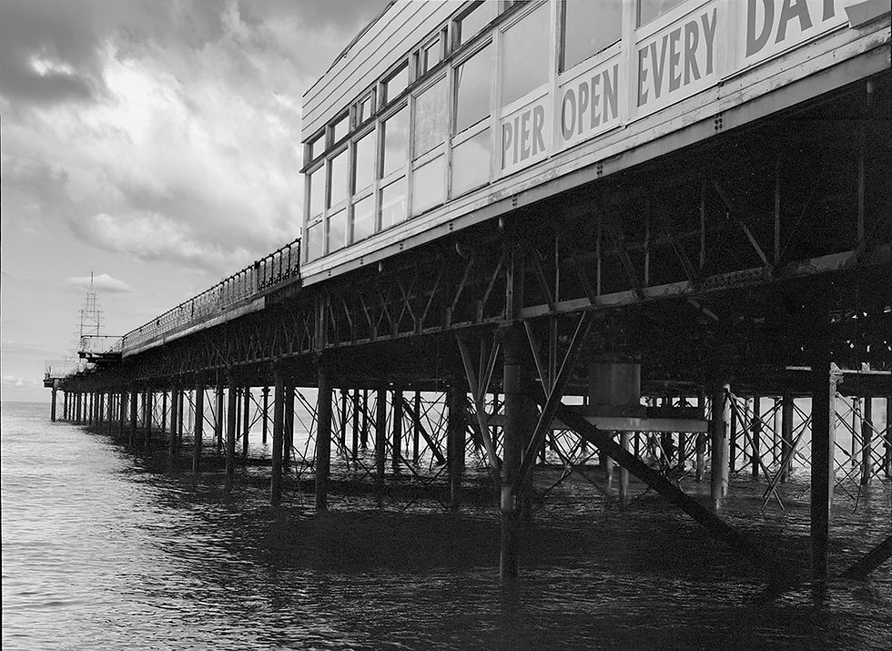 Pier in North Wales