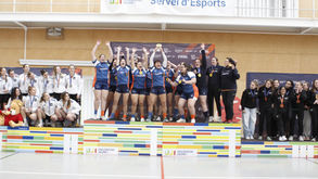 Podium rugby femenino