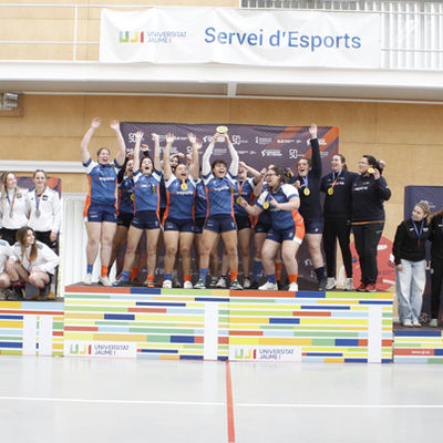 Podium rugby femenino
