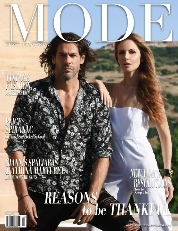 GIANNI SPALIARAS and ATHINA KLIOUMI MARTURET in LORD OF SKIES 7 - EL SENOR DE LOS CIELOS 7