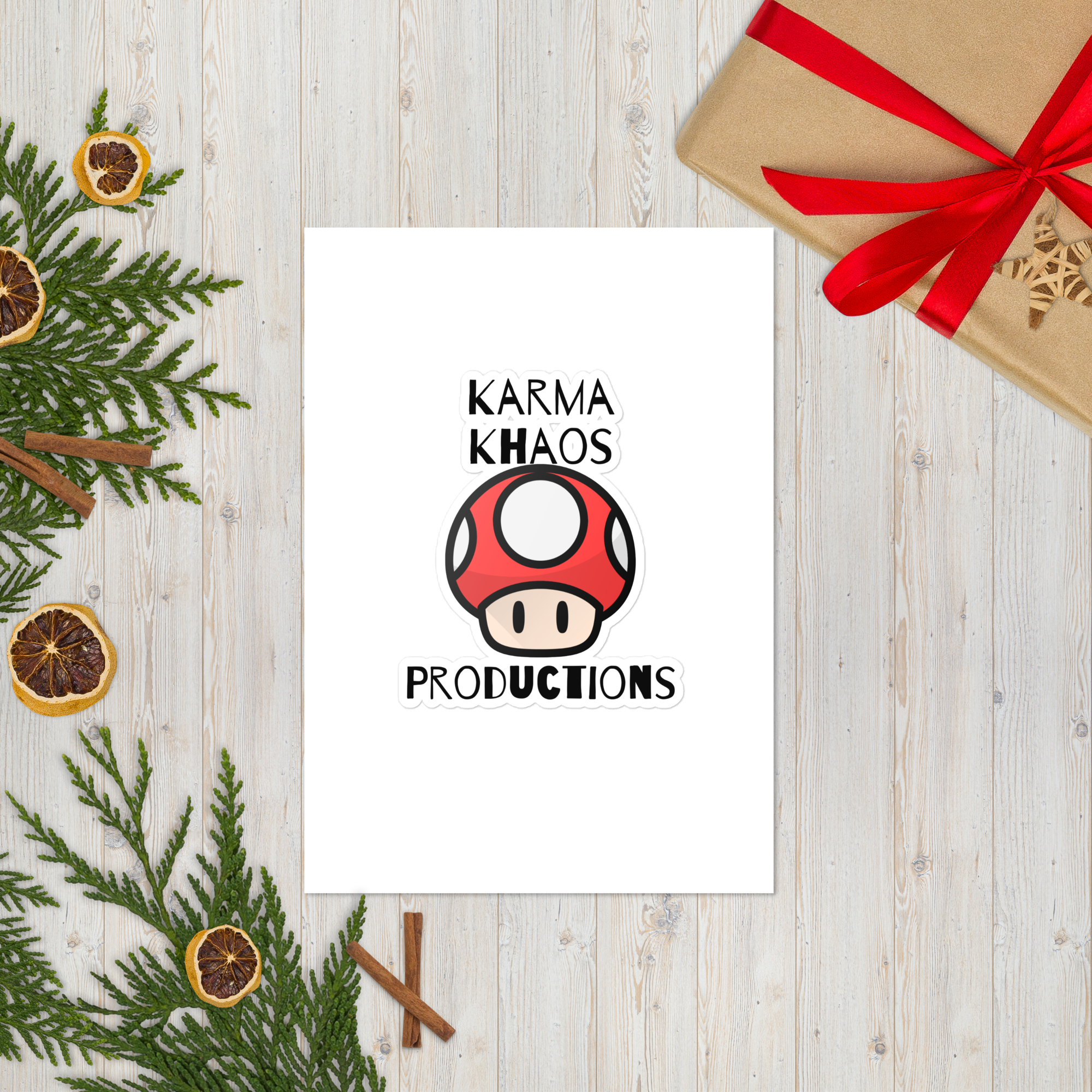 KKP Mushroom Sticker sheet