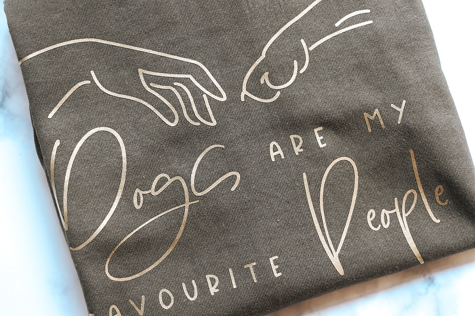 Thumbnail: Dogs Are My Favourite People Tee