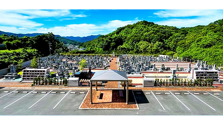 広い駐車場