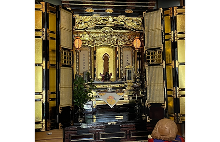 洗濯後仏檀