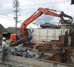 木造家屋解体