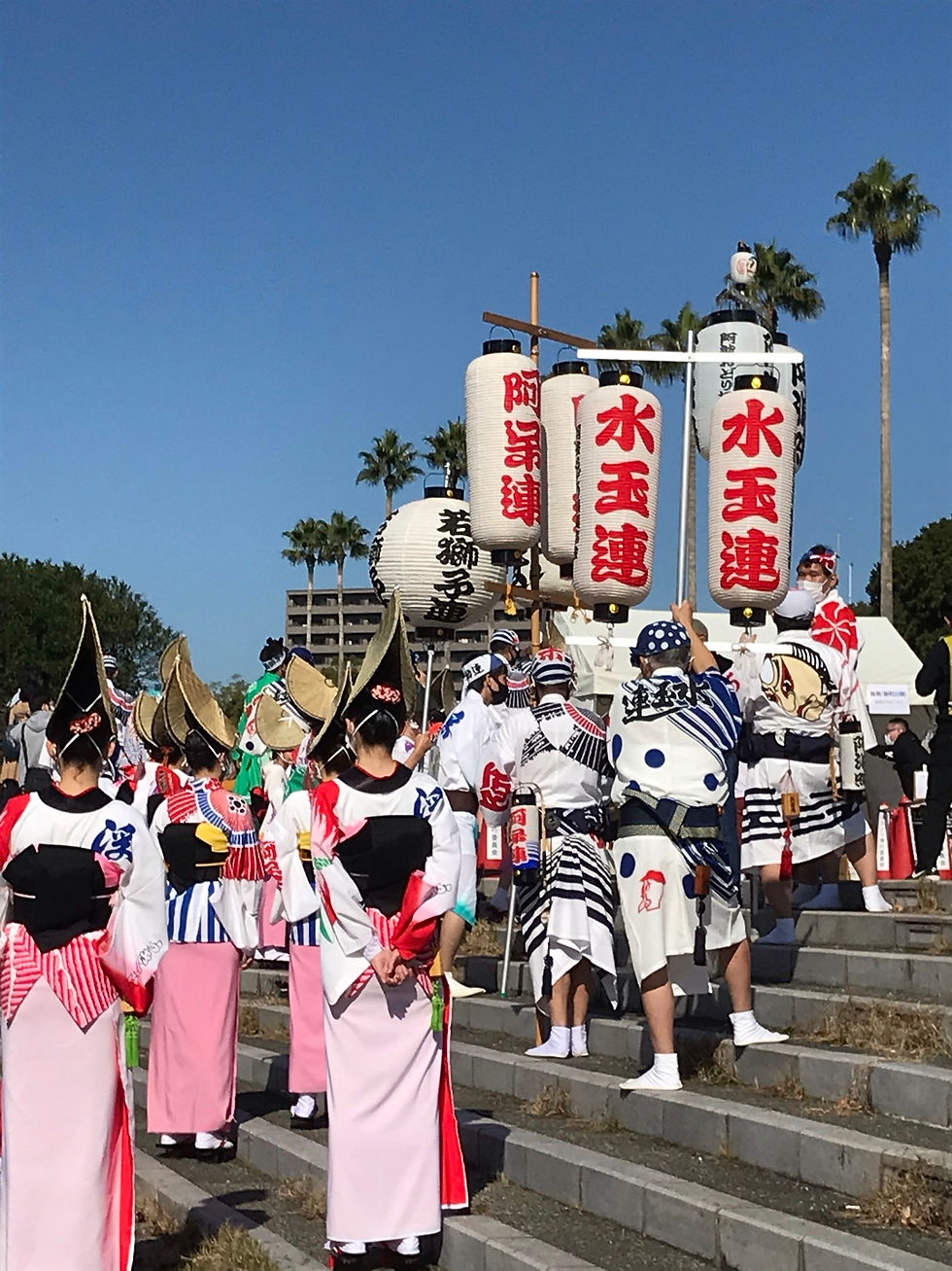 ◆阿波踊り高張提灯