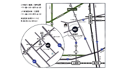 交通アクセスマップ