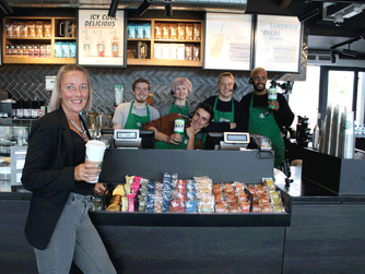 Starbucks in Southend show their support for HARP