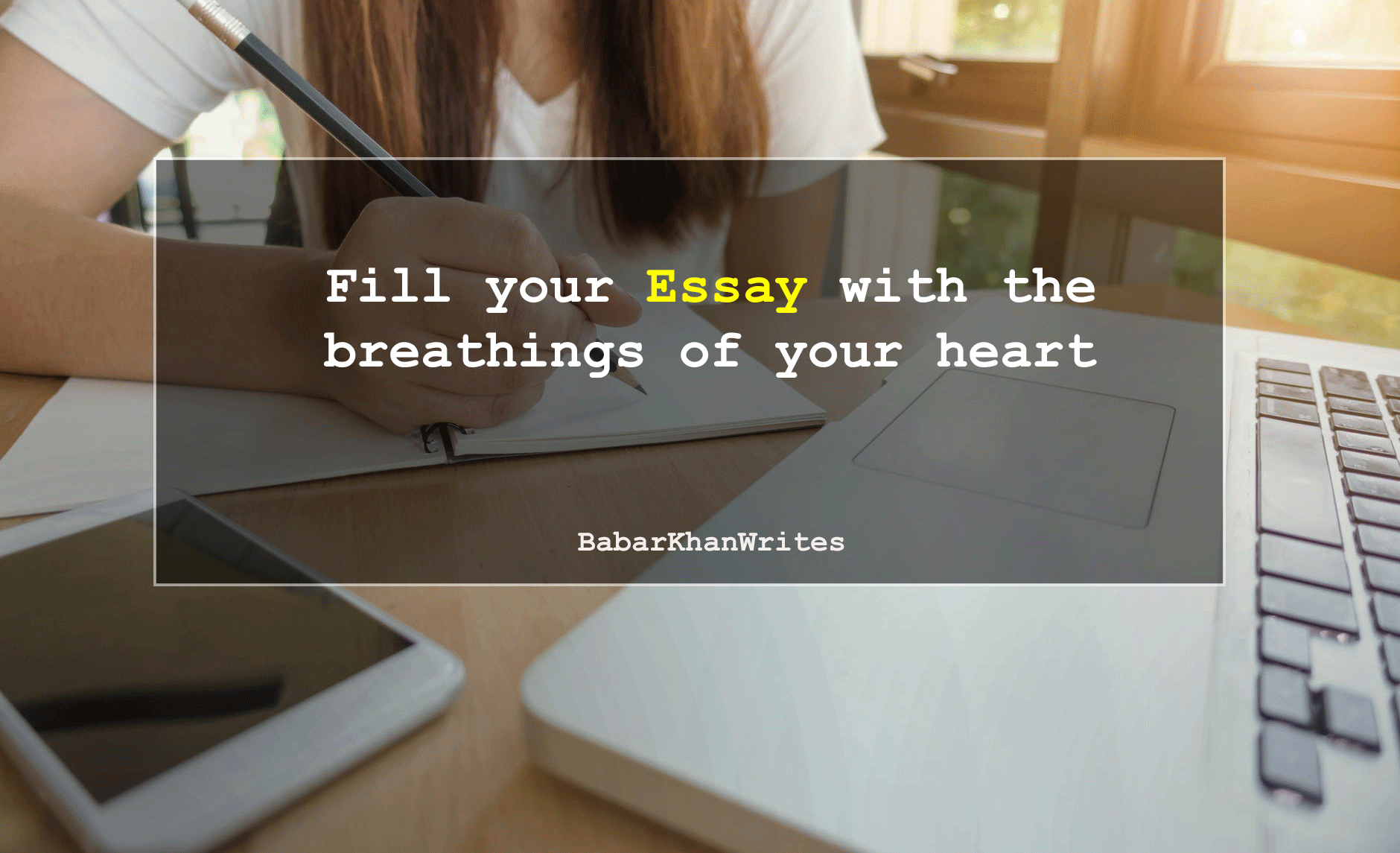 Writing an essay is not complicated, you just need to understand the writing principles. 