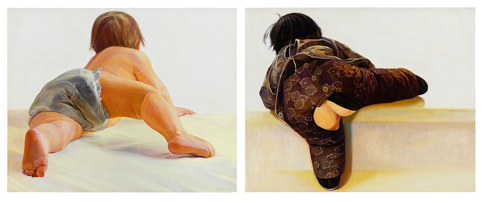 Cultural Training (diptych)