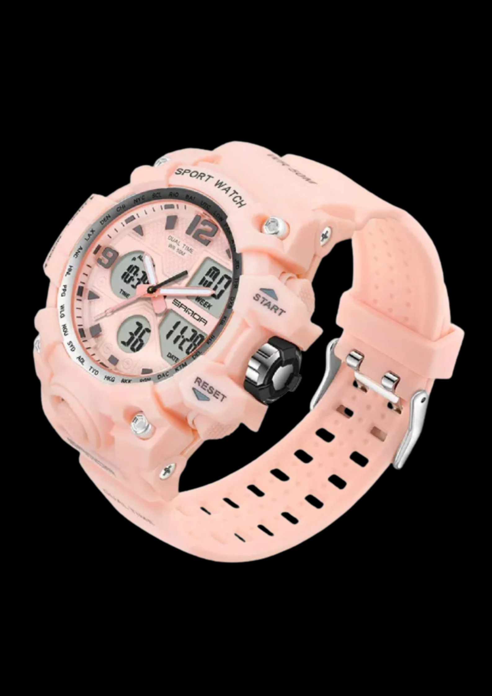 Relógio Feminino Power Core Salmão