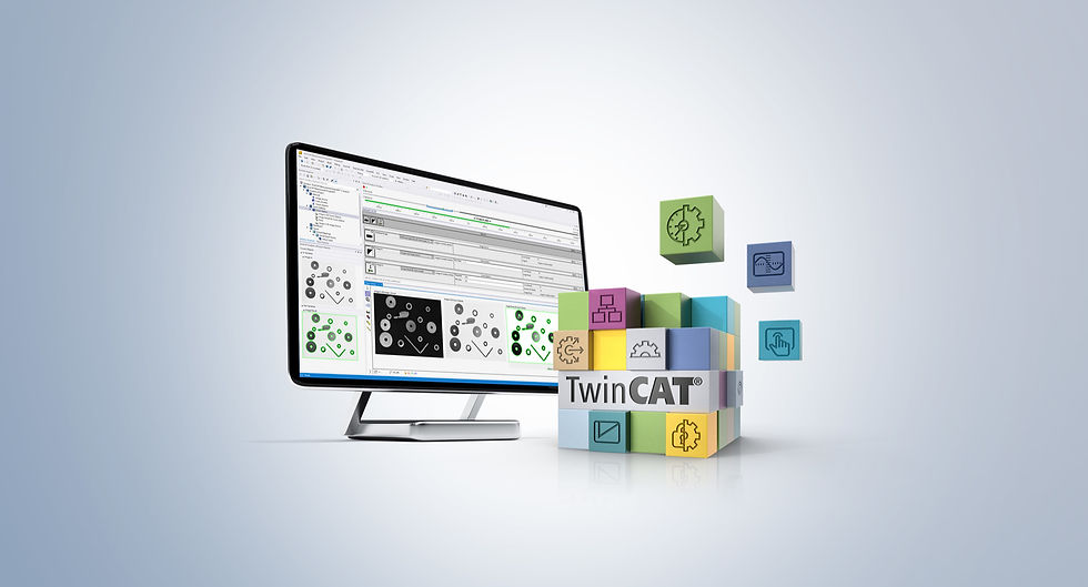 From advanced motion control to AI-based vision analytics, the open TwinCAT environment allows engineers to innovate freely and create smarter machines with one intuitive software platform.