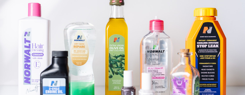 Norwalt’s advanced printing machines print labels directly on a variety of container dimensions and materials instead of traditional adhesive labels. 