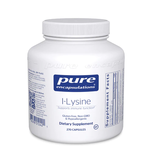 Lysine supplement for cold sores 
