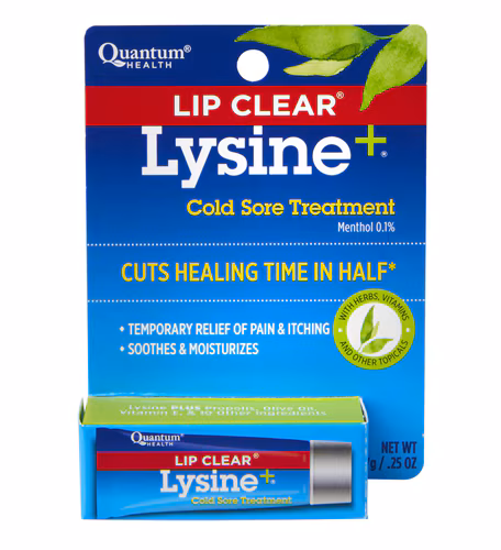 Lipclear Lysine Plus Cold Sore Treatment 