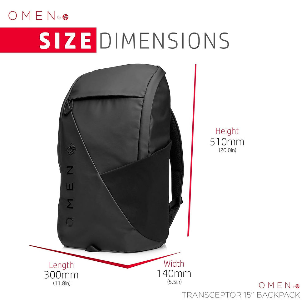 थंबनेल: HP OMEN Transceptor 15 Rolltop Backpack