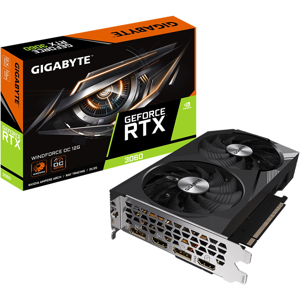 Thumbnail: GIGABYTE GeForce RTX™ 3060 WINDFORCE OC 12G (rev. 1.0)