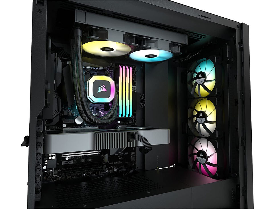 थंबनेल: Corsair H100 RGB 240mm CPU Cooler